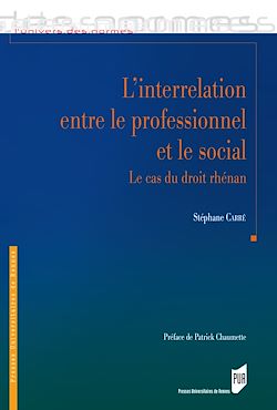 Télécharger le livre :  L’interrelation entre le professionnel et le social