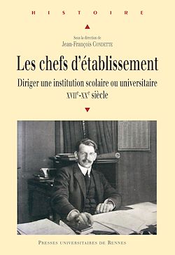 Télécharger le livre :  Les chefs d’établissement