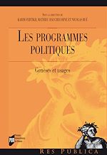 Download this eBook Les programmes politiques