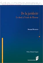 Télécharger le livre :  De la juridicité