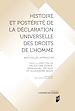 Télécharger le livre :  Histoire et postérité de la Déclaration universelle des droits de l'Homme