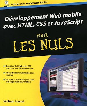 Téléchargez le livre :  Développement web mobile avec HTML, CSS et JavaScript Pour les Nuls