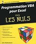 Télécharger le livre :  Programmation VBA pour Excel 2013 et 2016 Pour les Nuls