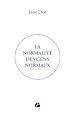 Télécharger le livre :  La normalité des gens normaux
