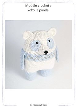 Télécharger le livre :  Modèle crochet : Yoko le panda