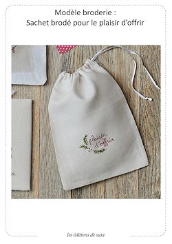 Télécharger le livre :  Modèle broderie : Sachet plaisir d'offrir