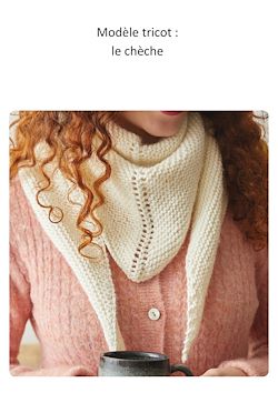 Télécharger le livre :  Modèle tricot : le chèche