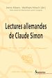 Télécharger le livre :  Lectures allemandes de Claude Simon