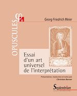 Télécharger le livre :  Essai d'un art universel de l'interprétation