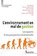 Télécharger le livre :  L’environnement en mal de gestion