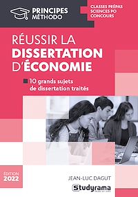 Téléchargez le livre :  Réussir la dissertation d'économie