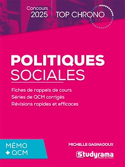 Télécharger le livre :  Politiques sociales - Concours 2025