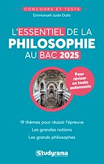 Télécharger le livre :  L'essentiel de la philosophie au Bac 2025