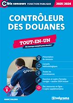 Télécharger le livre :  Contrôleur des douanes - Tout-en-un - Catégorie B – Concours 2025-2026
