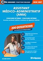 Télécharger le livre :  Assistant médico-administratif (AMA)?: 200 questions - Catégorie B - Concours 2026-2027