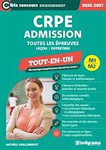 Télécharger le livre :  CRPE - Admission - Toutes les épreuves - Concours 2026-2027