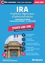 Télécharger le livre :  IRA : Instituts régionaux d'administration - Tout-en-un - Concours 2026–2027