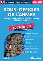 Télécharger le livre :  Sous-officier de l'armée - Tout-en-un - Édition 2026-2027