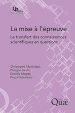 Télécharger le livre :  La mise à l'épreuve
