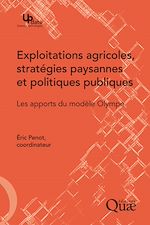 Download this eBook Exploitations agricoles, stratégies paysannes et politiques publiques
