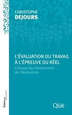 Télécharger le livre :  L'évaluation du travail à l'épreuve du réel