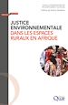 Télécharger le livre :  Justice environnementale dans les espaces ruraux en Afrique