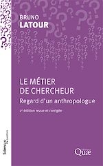 Télécharger le livre :  Le métier de chercheur