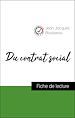 Télécharger le livre :  Analyse de l'œuvre : Du contrat social (résumé et fiche de lecture plébiscités par les enseignants sur fichedelecture.fr)
