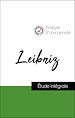 Télécharger le livre :  Analyse d'une pensée : Leibniz (résumé et fiche de lecture plébiscités par les enseignants sur fichedelecture.fr)