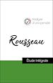 Télécharger le livre :  Analyse d'une pensée : Rousseau (résumé et fiche de lecture plébiscités par les enseignants sur fichedelecture.fr)