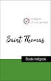 Télécharger le livre :  Analyse d'une pensée : Saint Thomas (résumé et fiche de lecture plébiscités par les enseignants sur fichedelecture.fr)