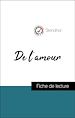 Télécharger le livre :  Analyse de l'œuvre : De l'amour (résumé et fiche de lecture plébiscités par les enseignants sur fichedelecture.fr)