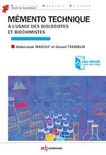 Télécharger le livre :  Mémento technique à l'usage des biologistes et biochimistes