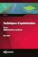 Télécharger le livre :  Techniques d'optimisation - Tome 1