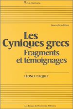 Download this eBook Les Cyniques grecs