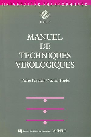 Téléchargez le livre :  Manuel de techniques virologiques