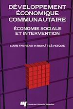 Télécharger le livre :  Développement économique communautaire