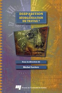 Téléchargez le livre :  Disparition ou réorganisation du travail ?