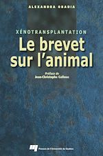 Télécharger le livre :  Le brevet sur l'animal