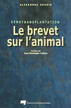 Télécharger le livre :  Le brevet sur l'animal