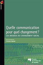 Télécharger le livre :  Quelle communication pour quel changement?