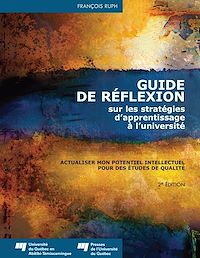 Téléchargez le livre :  Guide de réflexion sur les stratégies d'apprentissage à l'université