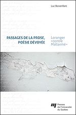 Télécharger le livre :  Passages de la prose, poésie dévoyée