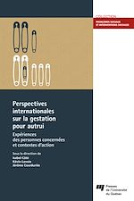 Télécharger le livre :  Perspectives internationales sur la gestation pour autrui