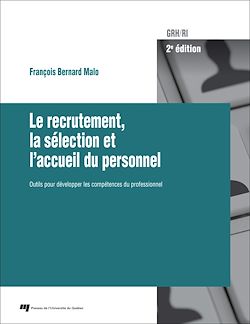 Télécharger le livre :  Le recrutement, la sélection et l'accueil du personnel, 2e édition
