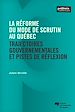 Télécharger le livre :  La réforme du mode de scrutin au Québec