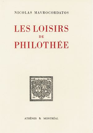 Téléchargez le livre :  Les loisirs de Philothée