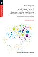 Télécharger le livre :  Lexicologie et sémantique lexicale