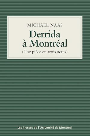Téléchargez le livre :  Derrida à Montréal