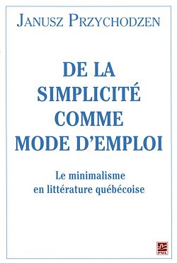 Télécharger le livre :  De la simplicité comme mode d'emploi